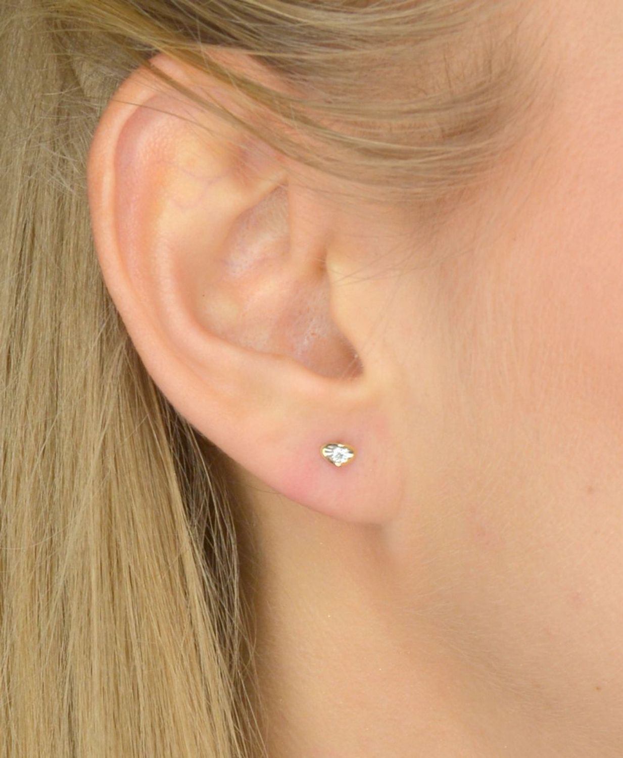 Kolczyki złote DIAMENT białe złoto, diamenty E 380.jpg